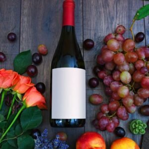 Primeira Garrafa de Vinho dos Casados